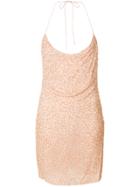 Alice+olivia Beaded Dress - Nude & Neutrals