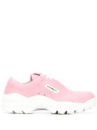 Rombaut Lace-up Sneakers - Pink