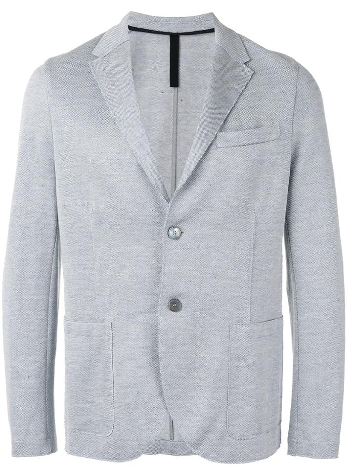 Harris Wharf London Two Button Blazer - Grey