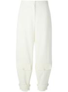 Stella Mccartney 'emelie' Trousers, Women's, Size: 38, White, Wool