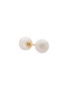 Sara Lasry 18kt Gold Pearl Stud Earring - Metallic