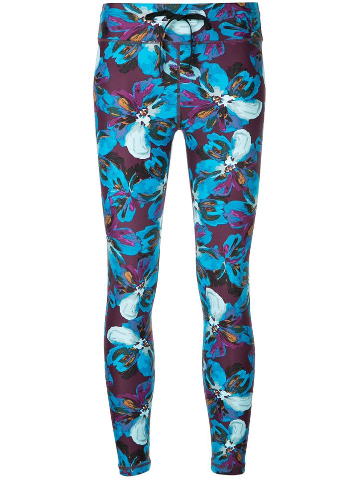 The Upside Floral Cropped Leggings - Multicolour