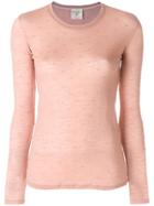 Forte Forte Stitch Detail Top - Nude & Neutrals