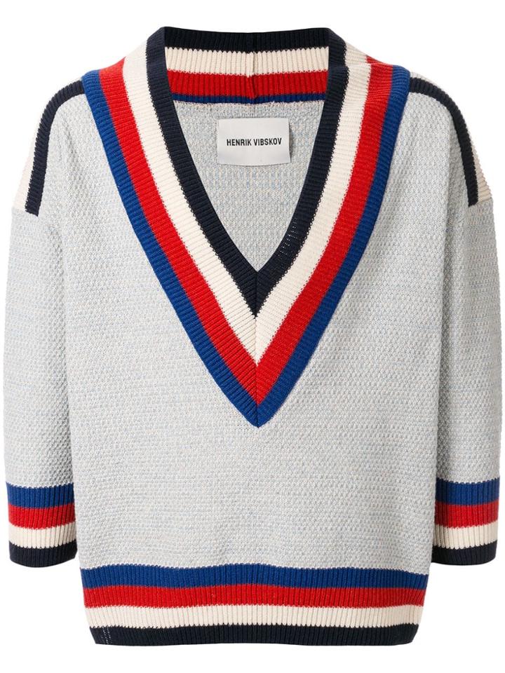 Henrik Vibskov Early Morning Knitted Jumper - Blue