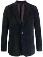Paul Smith Tailored Corduroy Blazer - Blue