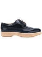 Church S Opal Brogues, Women's, Size: 38, Blue, Rubber/patent Leather/leather