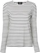 A.p.c. Striped Long-sleeve Top - White