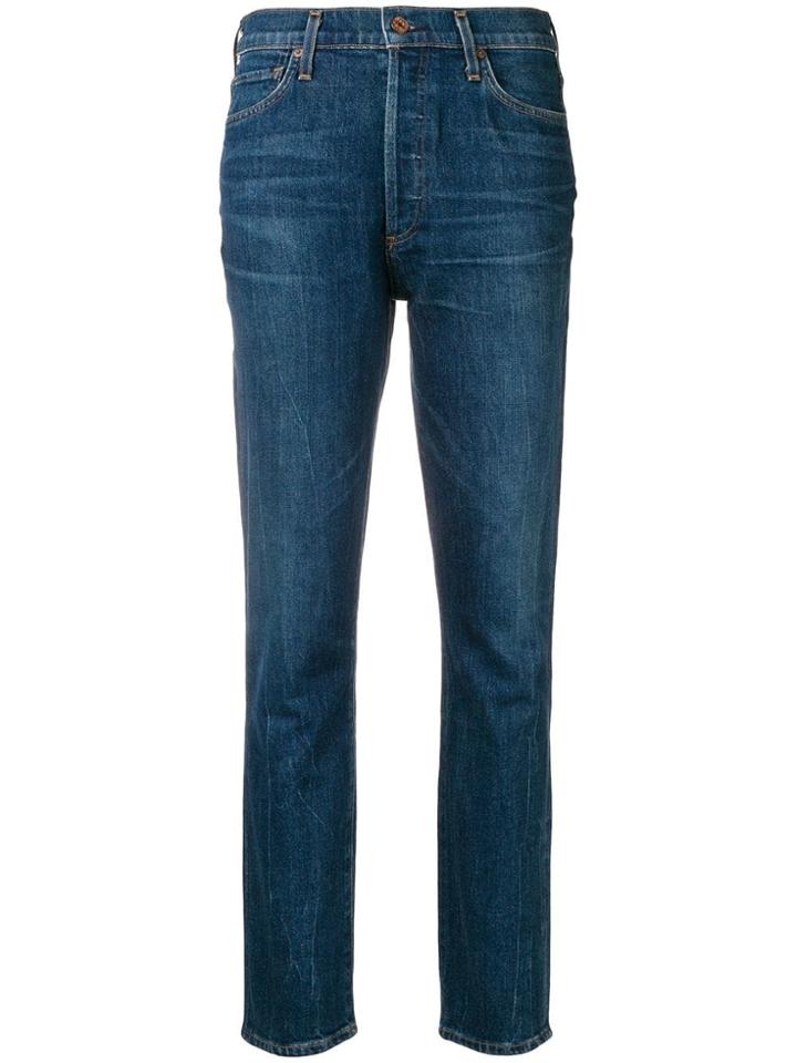 Citizens Of Humanity High-waisted Jeans - Blue