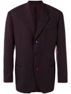 Romeo Gigli Pre-owned Pinstriped Blazer - Red
