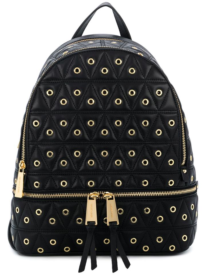 Michael Michael Kors Rhea Medium Quilted Backpack - Black