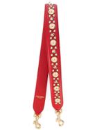 Dolce & Gabbana Stud Detail Bag Strap - Red