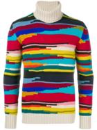 Missoni Intarsia Stripe Sweater - Black