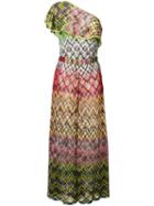 Missoni Mare Crochet Knit Jumpsuit - Red