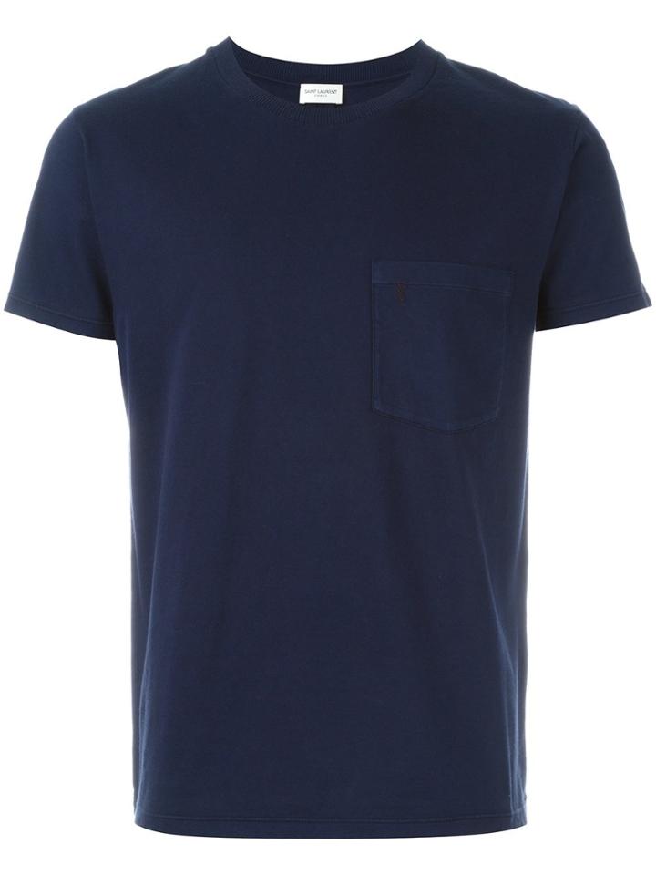 Saint Laurent Classic T-shirt - Blue