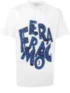 Salvatore Ferragamo Branded T-shirt, Size: Xl, White, Cotton