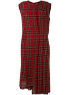 R13 Slouch Kilt Dress, Women's, Size: Small, Red, Wool