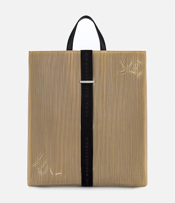 Christopher Kane Xl Corrugated 'daley' Tote