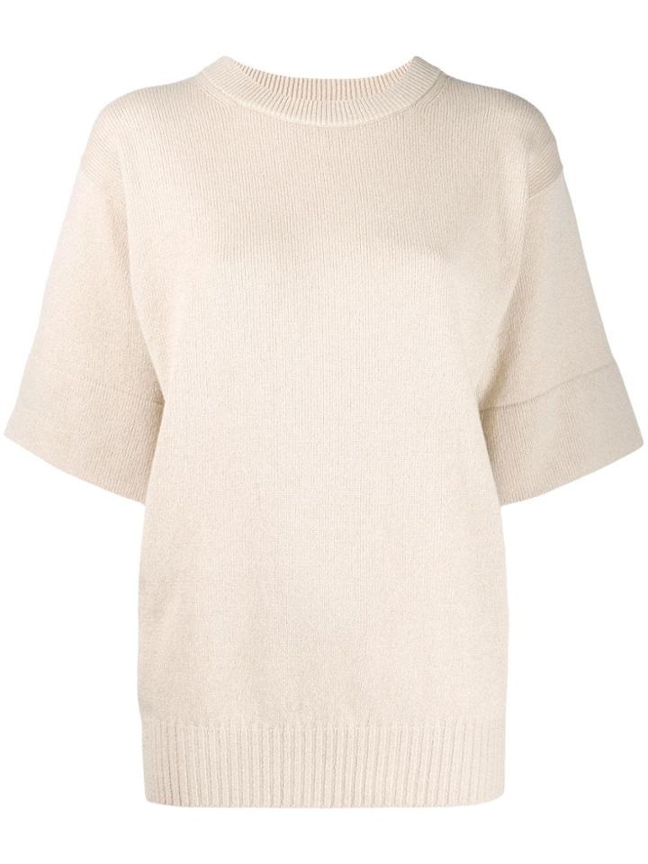 See By Chloé Cut-out Detail Jumper - Neutrals