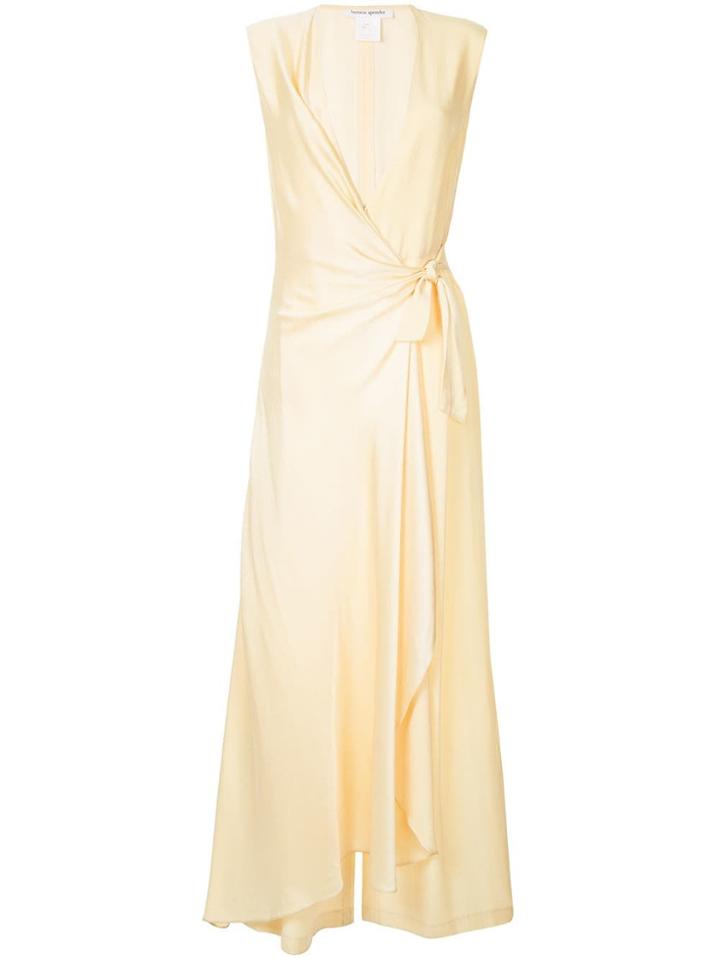 Bianca Spender Europa Flared Jumpsuit - Yellow
