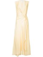 Bianca Spender Europa Flared Jumpsuit - Yellow