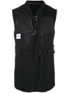 Takahiromiyashita The Soloist Multi Straps Waistcoat - Black