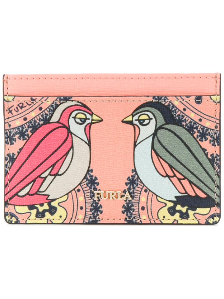 Furla Babylon Card Holder - Yellow & Orange