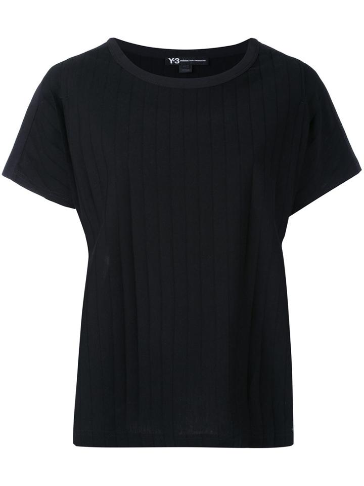 Y-3 - Oversized Top - Women - Cotton/polyester/viscose - Xxs, Black, Cotton/polyester/viscose