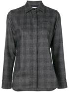 Max Mara Checked Shirt - Grey