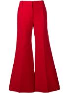 Valentino High Waisted Flared Trousers