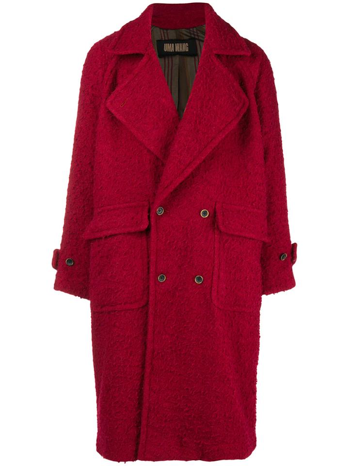 Uma Wang Textured Oversized Coat