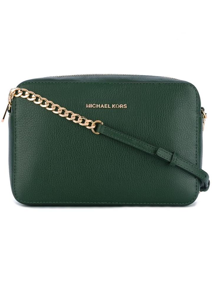 Michael Michael Kors Medium 'bedford' Crossbody Bag, Women's, Green