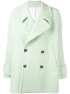 Ami Paris Oversize Peacoat - Green