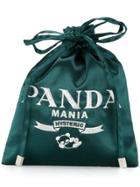 Hysteric Glamour Panda Mania Drawstring Clutch Bag - Green