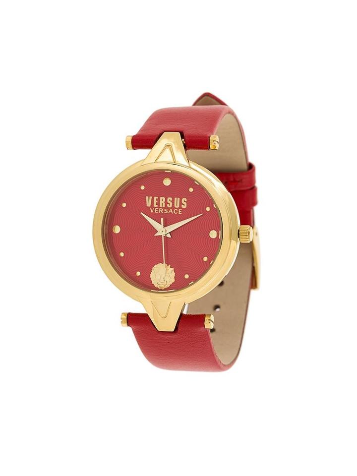 Versus Round Shape Watch, Women's, Red