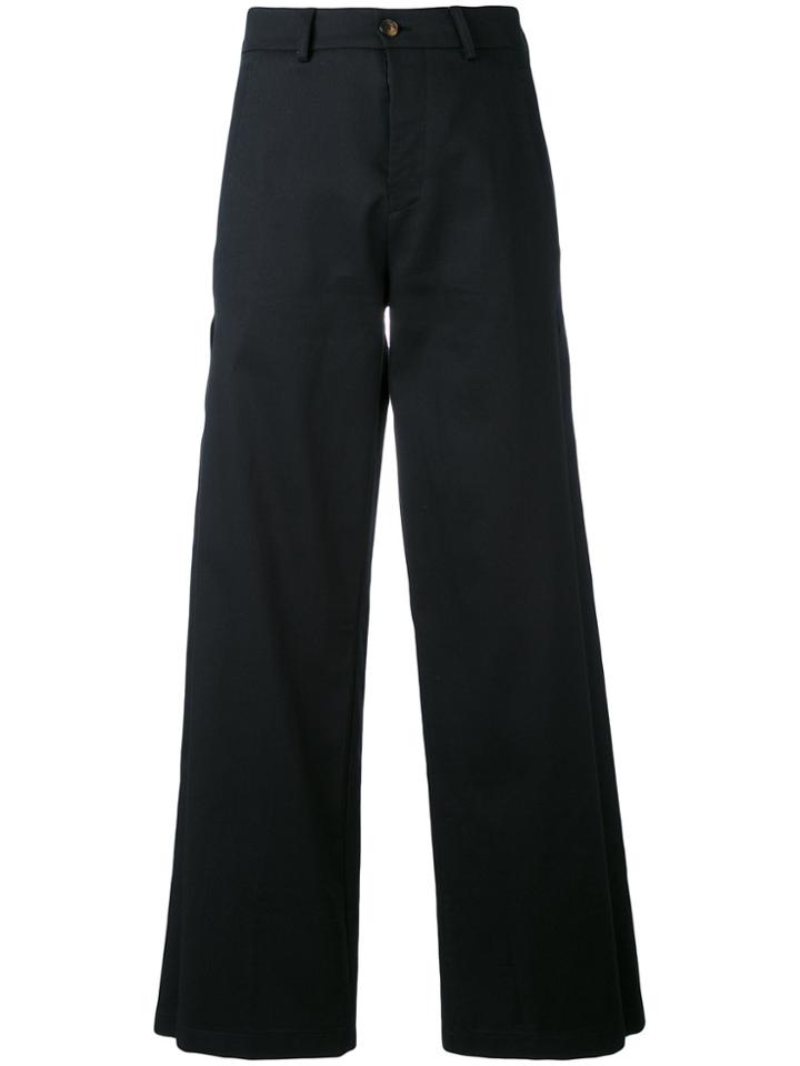 Voz Charmeuse Palazzo Trousers - Multicolour