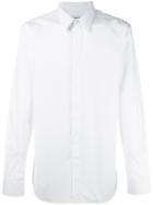 Givenchy Classic Long Sleeve Shirt, Men's, Size: 40, White, Cotton/zamac