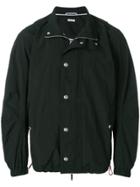 Thom Browne Articulated Solid Enshuku Nylon Oversized Jacket - Black