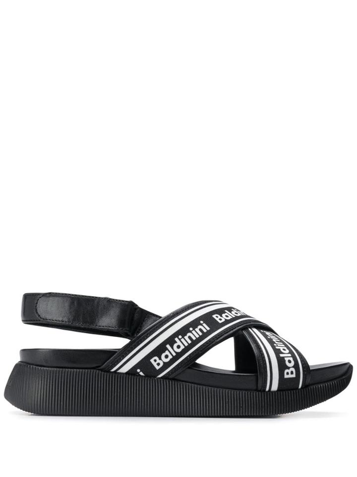Baldinini Logo Sandals - Black