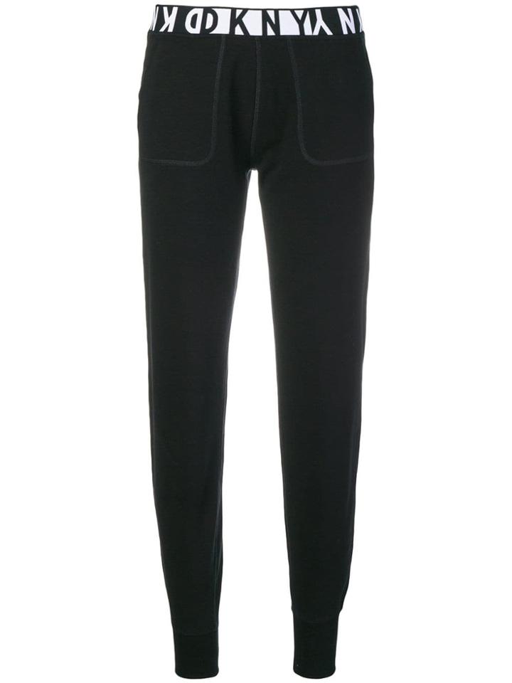 Dkny Logo Leggings - Black