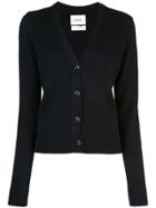 Barrie Button Up Cardigan - Black