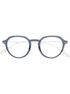 Dior Eyewear Two Tone Glasses - Blue