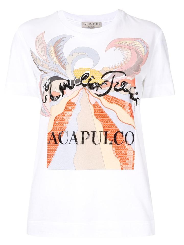 Emilio Pucci Acapulco T-shirt - White