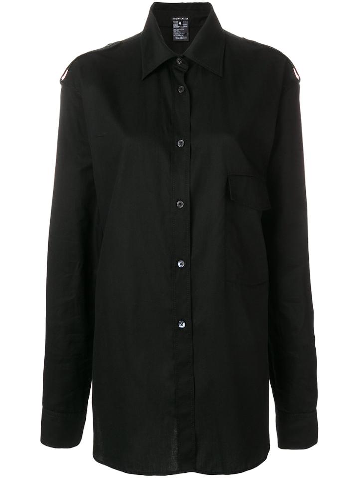 Ann Demeulemeester Oversize Shirt - Black