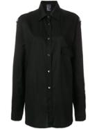 Ann Demeulemeester Oversize Shirt - Black