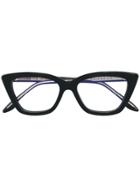 Cutler & Gross Cat Eye Glasses - Black