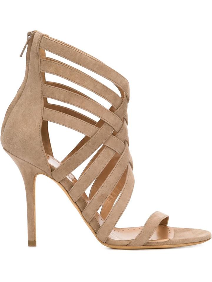 Alexa Wagner Lattice Stiletto Sandals