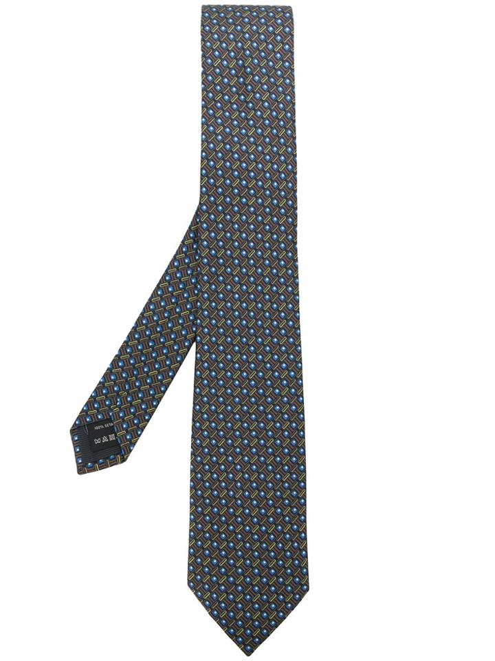Z Zegna Graphic Printed Tie - Multicolour