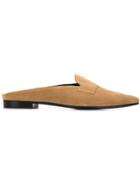 Pierre Hardy Jacno Mules, Women's, Size: 36.5, Nude/neutrals, Leather/suede