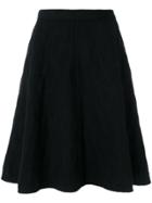 Junya Watanabe Comme Des Garçons Vintage Quilted Flared Skirt - Black