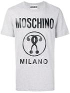 Moschino Moschino Milano Signature T-shirt - Grey